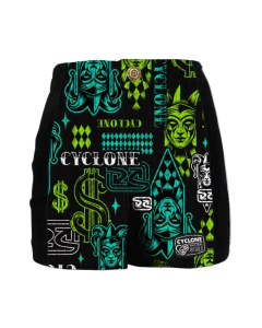 Short Cyclone Veludo Preto e Verde ORIGINAL 110502920 - comprar online