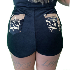 Short Cyclone Veludo Preto ORIGINAL 110502280 na internet