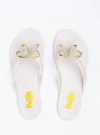 Chinelo Infantil Petite Lucky In White PJ7439IN