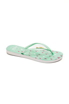 Chinelo Coca Cola Branco/Verde Claro CC4150 na internet