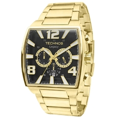 Relógio Technos Masc. Quadrado Dourado JS25AR/1D