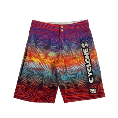 Bermuda Cyclone Tactel Vermelha 02011803