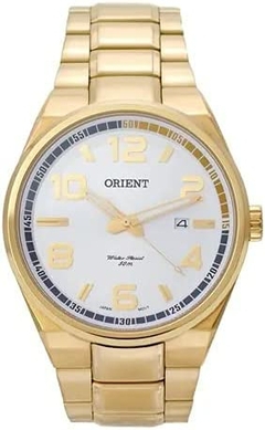 Relógio Orient Masculino Dourado MGSS1134 S2KX na internet