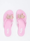 Chinelo Infantil Petite Lucky In Rosa Camélia PJ7439IN