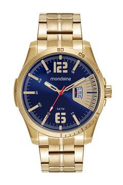 Relógio Mondaine Masculino Dourado 32578GPMVDE1