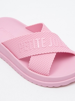 Chinelo Infantil Petite Jolie Smash In Rosa Camelia PJ6812IN - Experimente modas Uot | Maresia | Kenner