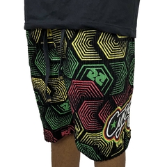 Bermuda Cyclone Veludo Preta Original 020514780 - comprar online