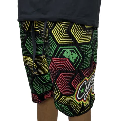 Bermuda Cyclone Veludo Preta Original 020514780 - comprar online