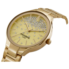 Relógio Mondaine Feminino Dourado 32484LPMVDE1 - comprar online