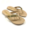 Chinelo Petite Jolie Lucky Nude-Ouro PJ5974