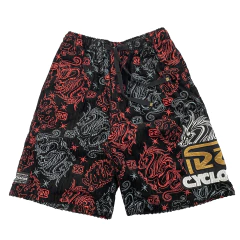 Bermuda Cyclone Veludo Vermelha Original 020514760