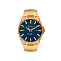 Relógio Orient Masculino Dourado MGSS1189 D1KX