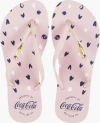 Chinelo Coca Cola Rosa Claro/Rose Claro CC4150