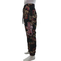 Calça Cyclone Veludo Preta ORIGINAL 030506843