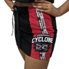 Saia Cyclone Veludo Vermelho e Preto 130506810 ORIGINAL