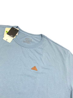 Camiseta UOT Azul Sem Estampa MCM-4248 na internet