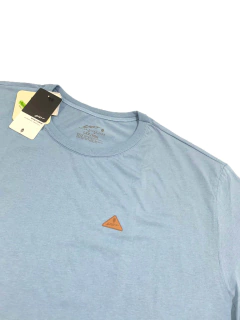 Camiseta UOT Azul Sem Estampa MCM-4248 na internet