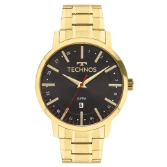 Relógio Technos Masculino Dourado 2115MMKTDY/4P