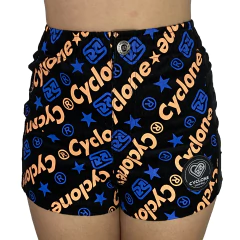 Short Cyclone Veludo Laranja/Azul ORIGINAL 110502410 - comprar online