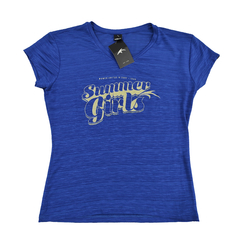 T-Shirt Maresia Feminina Azul 13317261 - comprar online