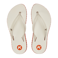 Kenner Feminina New Ibiza Branco e Laranja Original DQQ-02 - comprar online