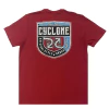 Camiseta Cyclone Vermelho Rubro Original 010235390