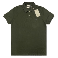 Camisa Polo HD Verde Militar H0111