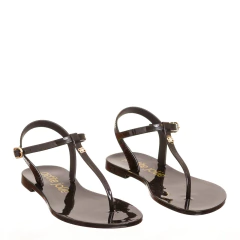 Sandália Petite Jolie J-Lastic Preta PJ6619 - comprar online