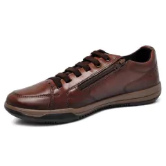 Sapatênis Pegada Anilina Pinhão-Brown 118106-02 - Experimente modas Uot | Maresia | Kenner
