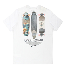 Camisa UOT Branca Radical Skateboard MCM-4099