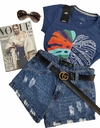 T-Shirt Maresia Feminina Azul 13317298