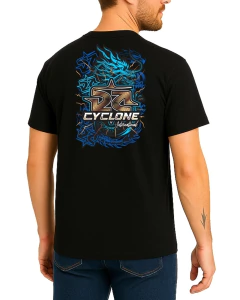 Camiseta Cyclone Preto 010239500 Original