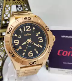Relógio Condor Masculino Dourado COPC21JHO/7P - comprar online