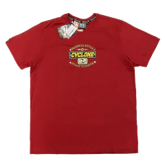 Camiseta Cyclone Verelho Rubro Original 010235340 - comprar online