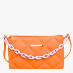 Bolsa Petite Jolie Bea Tangerina/Lilac PJ10677