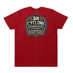 Camiseta Cyclone Vermelha 010237630 Original