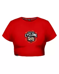 Cropped Cyclone Vermelho ORIGINAL 101803790 - comprar online