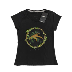 T-Shirt Maresia Feminina Preta 13317328 - comprar online