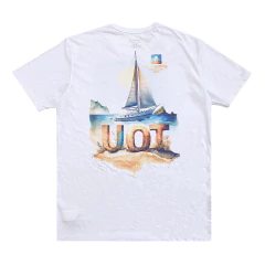 Camiseta UOT Branco ORIGINAL UMCM-0573 Band-04