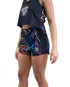 Short Cyclone Veludo Vermelho e Azul ORIGINAL 110502401 - comprar online