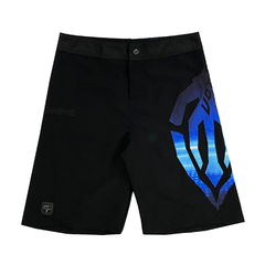 Bermuda UOT Preto e Azul UMBO-0257 Cor 02