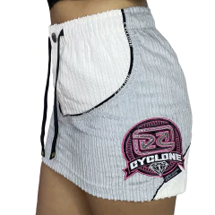 Saia Cyclone Veludo Cinza Style ORIGINAL 130506490