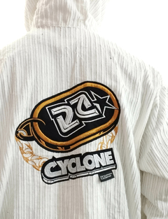 Jaqueta Cyclone Veludo Branca ORIGINAL 08050235 - comprar online