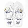 Chinelo Coca Cola Fem Branco CC4149