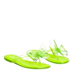 Chinelo Petite Jolie Skip Green Translucido-Green PJ6549 - comprar online