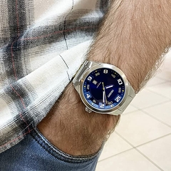 Relógio Orient Masculino Prata MBSS1298 D2SX - comprar online
