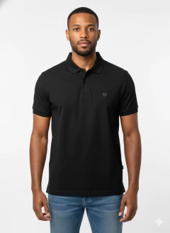 Camiseta Gola Polo HD Preto Original H0484