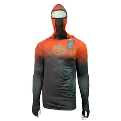 Camisa Maresia Proteção UV50+ c/ Balaclava Laranja ORIGINAL 14200126
