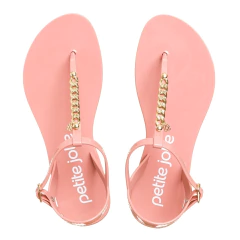 Sandália Petite Jolie J-Lastic Rosa Antigo PJ6501