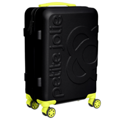 Mala de Viagem Petite Jolie Preto e Verde Lima PJ10757B - comprar online